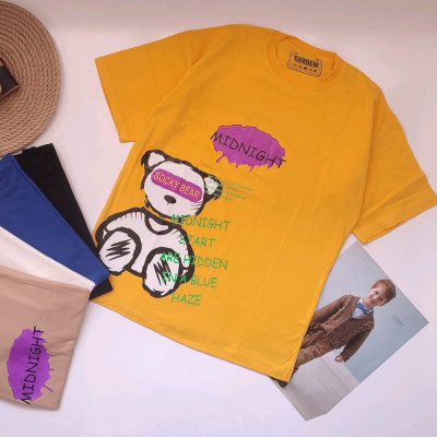 تیشرت اسپرت طرح تدی سایز 60/65/70