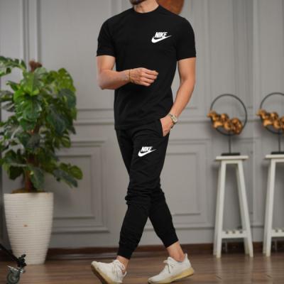 ست تیشرت و شلوار نایک Nike آستین کوتاه رنگ مشکی