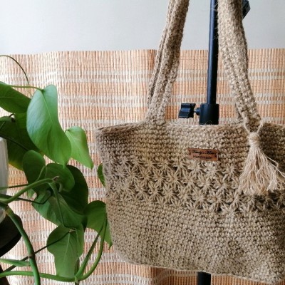 کیف کنفی دستساز طرح ستاره