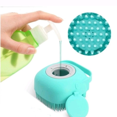 لیف حمام سیلیکونی مخزن دار نرم و لطیف در سه رنگ