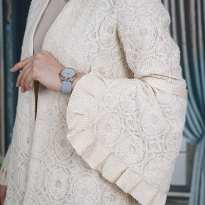 مانتو شلوار زنانه لنین مدل گیپور