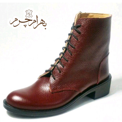 نیم بوت زنانه اسپرت چرم طبیعی دستدوز مونیکا-103711