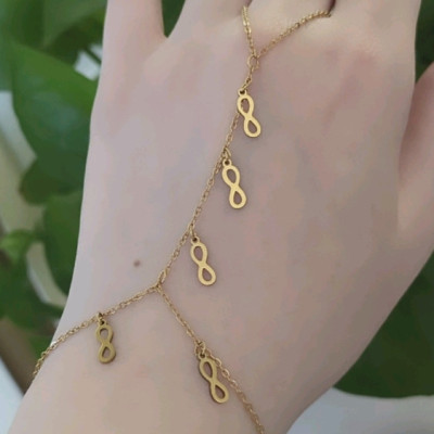 تمیمه استیل آویز بی نهایت