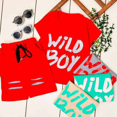 ست تیشرت شلوارک دخترانه و پسرانه سایز 40 تا 55