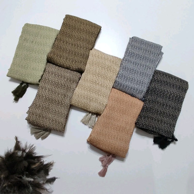 شال پلیسه گندمی وارداتی