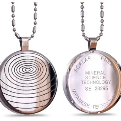 گردنبند کوانتوم اسکالار انرژی نقره ای