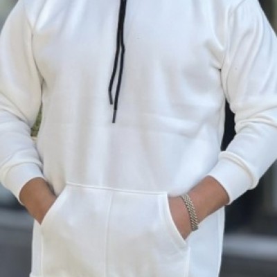 هودی ساده توکرکی مردانه هودی بیسیک ضخیم