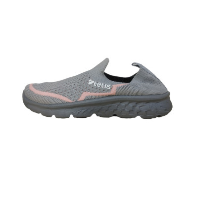 کفش کتانی جورابی مدل تتیس ریما رنگ طوسی