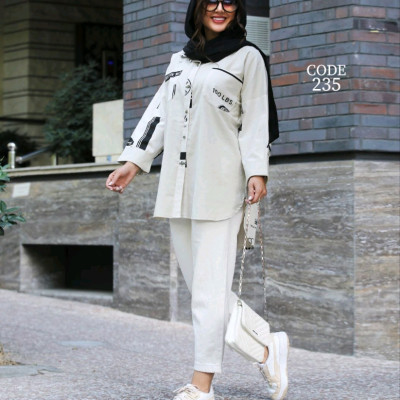 مانتو اسپرت زنانه نخی لنین ترک مدل مانتو اسپرت-135190