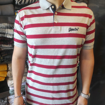 تیشرت مردانه مدل وینگر آستین کوتاه درجه یک رنگبندی ترک