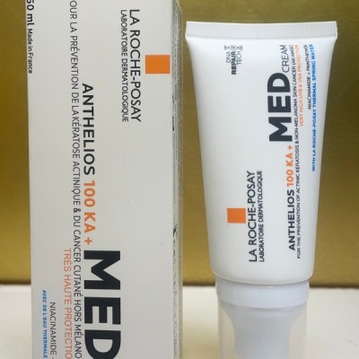 کرم ضد آفتاب بدون رنگ SPF 100 لاروش پوزای مدل anthelios 100ka+ med