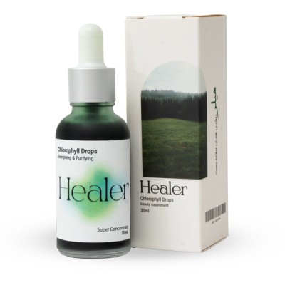 کلروفیل مایع برای پوست هیلر
