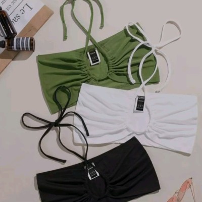 کراپ گردنی نیم تنه پاپیونی