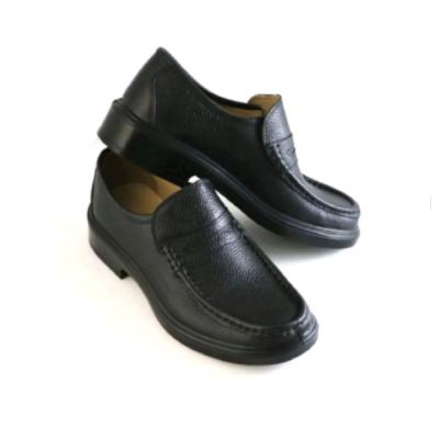 کفش چرم طبیعی فرزین مدل سانترال بدون بند
