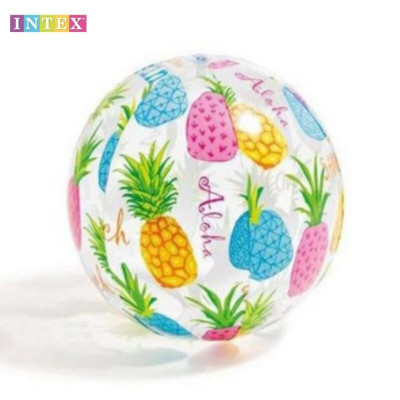 توپ بادی ساحلی اینتکس ( Intex ) مدل 59040NP طرح آناناس