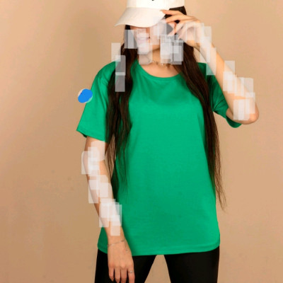 تیشرت ساده رنگی نخ پنبه ای فری سایز مناسب از 36 تا 48