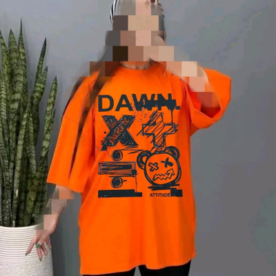 تیشرت لانگ و لش ٱور سایز نخ پنبه