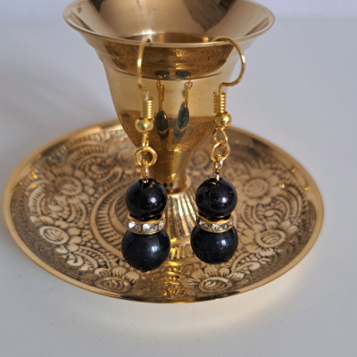 گوشواره مشکی دخترانه زنانه