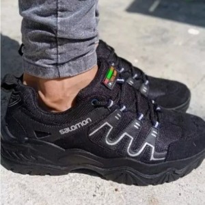 کتانی کوهستان سالامون مشکی تزریق مستقیم قابل شستشو