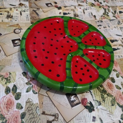 اردور خوری دایره ای چند خانه همراه با پایه