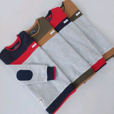 بلوز اسپرت پسرانه جنس سلانیک طرح دار بسیار با کیفیت