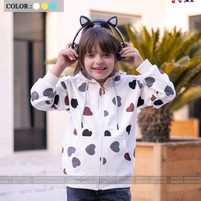 سویشرت دخترونه طرح قلب داخل کرک دار بسیار سبک کیفیت عالیییی