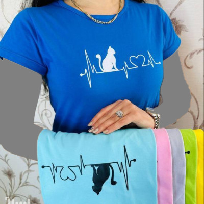 تیشرت قواره بزرگ نخ پنبه ترک زنانه و دخترانه بیگ سایز-131028