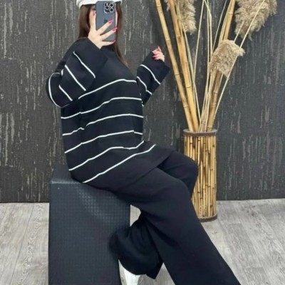 ست بافت زنانه. ست بلوز شلوار زنانه بافت ست بلوز شلوار بافت زنانه