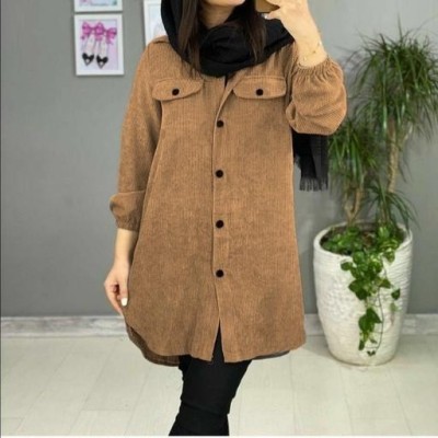 مانتو اسپرت جنس پاییزه کبریتی عبیرشاپ-148491