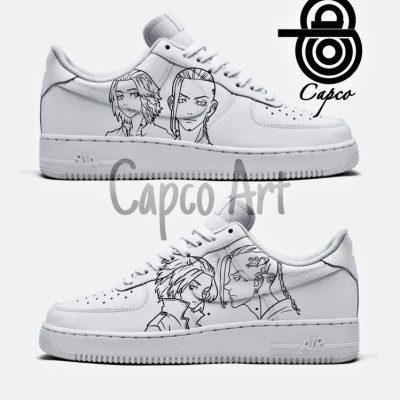 کتانی توکیو ریونجرز مدل نایک ایرفورس اسپرت مردانه و زنانه-105540