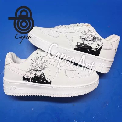 کتانی کاستوم طرح گوجو انیمه جوجوتسو کایسن مدل اسپرت زنانه و مردانه