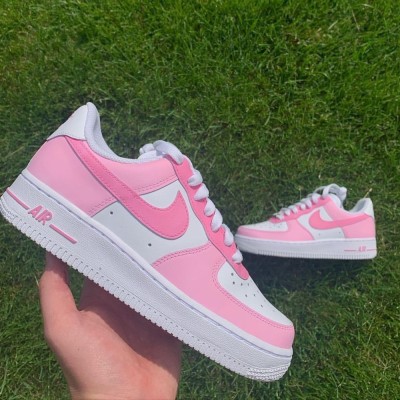 کتانی کاستوم صورتی باربی مدل ایرفورس زنانه و دخترانه-118225