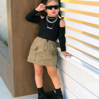 بلوز و دامن کارگو