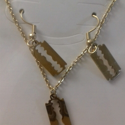 نیمست استیل طرح تیغ