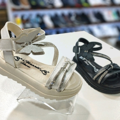 صندل دخترانه نگینی با سایز 26 تا 31