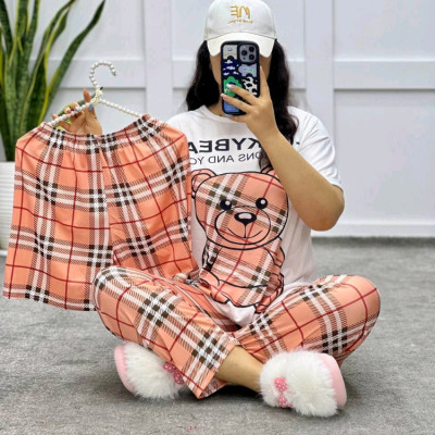 سه تیکه تیشرت،شلوارو شلوارک طرح دار راحتی-140827