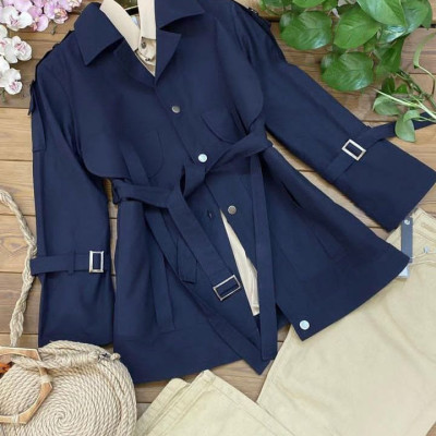 مانتو اسپرت زنانه کتان از سایز 40تا 46 مدل دکمه دار