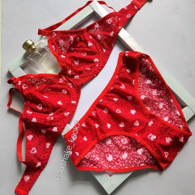 ست شورت سوتین تور طرحدار-154711