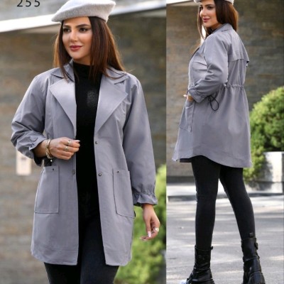 مانتو بارانی دانشجویی آستردار 255