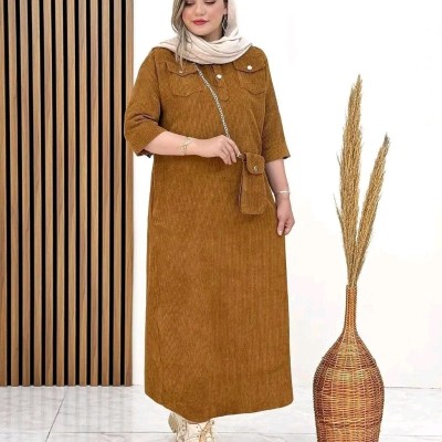 پیراهن کفتان مخمل