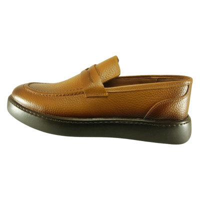 کفش روزمره مردانه کاملا طبی چرم طبیعی برند آرمان چرم کد 392