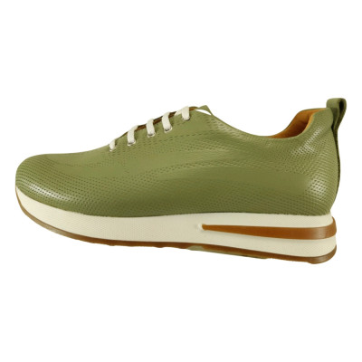 کفش اسپرت زنانه چرم طبیعی برند آرمان چرم کد 696