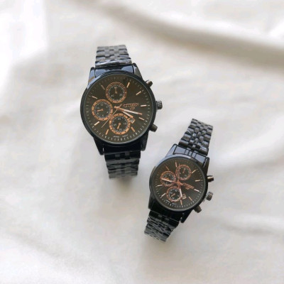 ست ساعت زنانه و مردانه سیتیزنvip مشکی