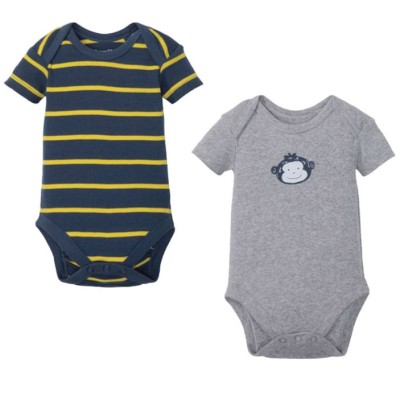 پک دو عددی بادی بچگانه برند آلمانی lupilu سایز 0تا2 ماه بادی لوپیلو