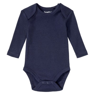 بادی کبریتی بچگانه برند آلمانی lupilu سایز 2تا6 ماه رنگ سرمه ای