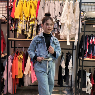 ست کراپ کت لی و شلوار