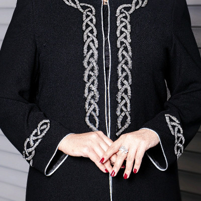 مانتو مجلسی کرپ ابریشم مدل مانتو مجلسی کتی