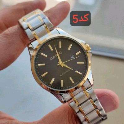 ساعت لوکس مردانه رنگ ثابت تاریخ دار