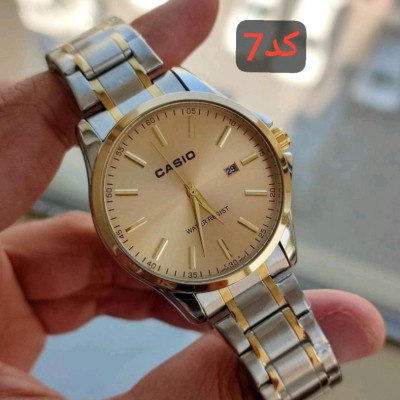 ساعت لوکس مردانه رنگ ثابت تاریخ دار