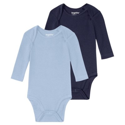 پک دو عددی بادی کبریتی بچگانه برند آلمانی lupilu سایز 6تا12 ماه